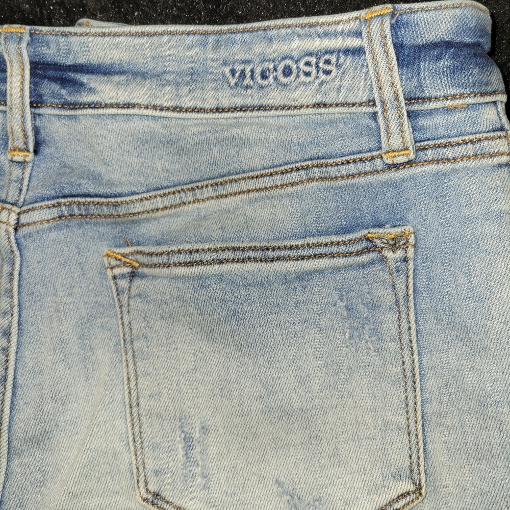 Vigoss Ace High Rise Short with Button Fronts